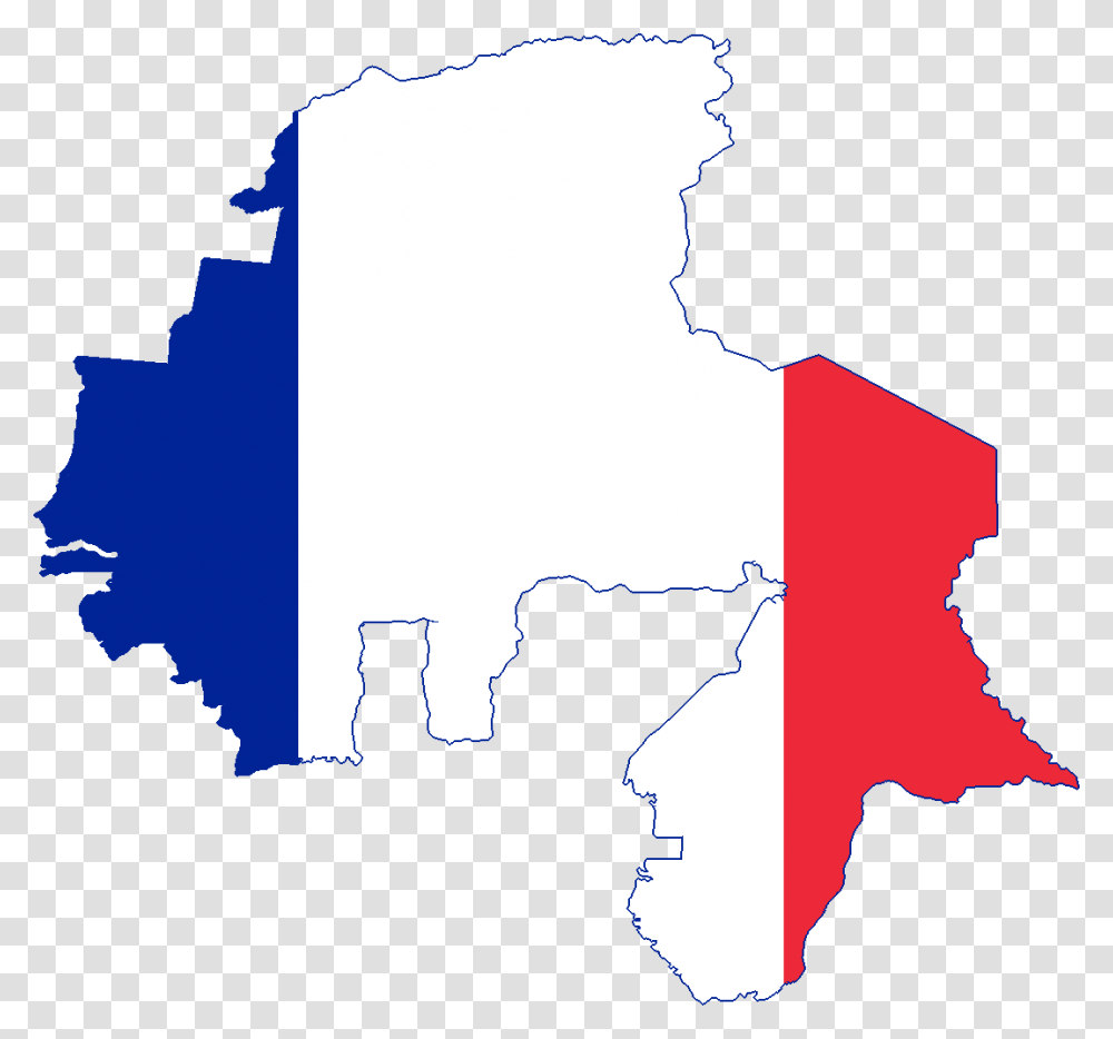 Flag Map Of French West Africa Flag Map Of West Africa, Silhouette, Person Transparent Png