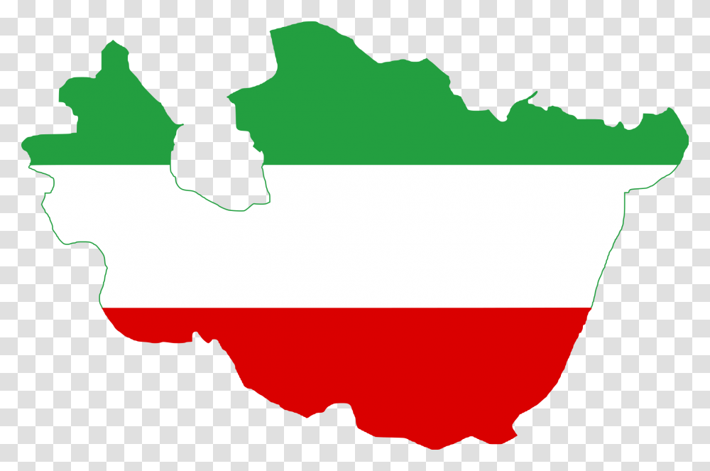 Flag Map Of Greater Iran, Person, Outdoors, Silhouette, Nature Transparent Png