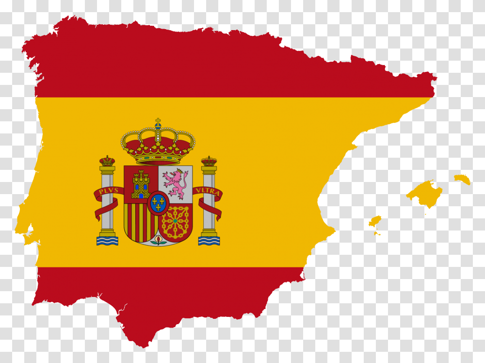 Flag Map Of Greater Spain Map Of Spain, Poster, Logo, Person Transparent Png