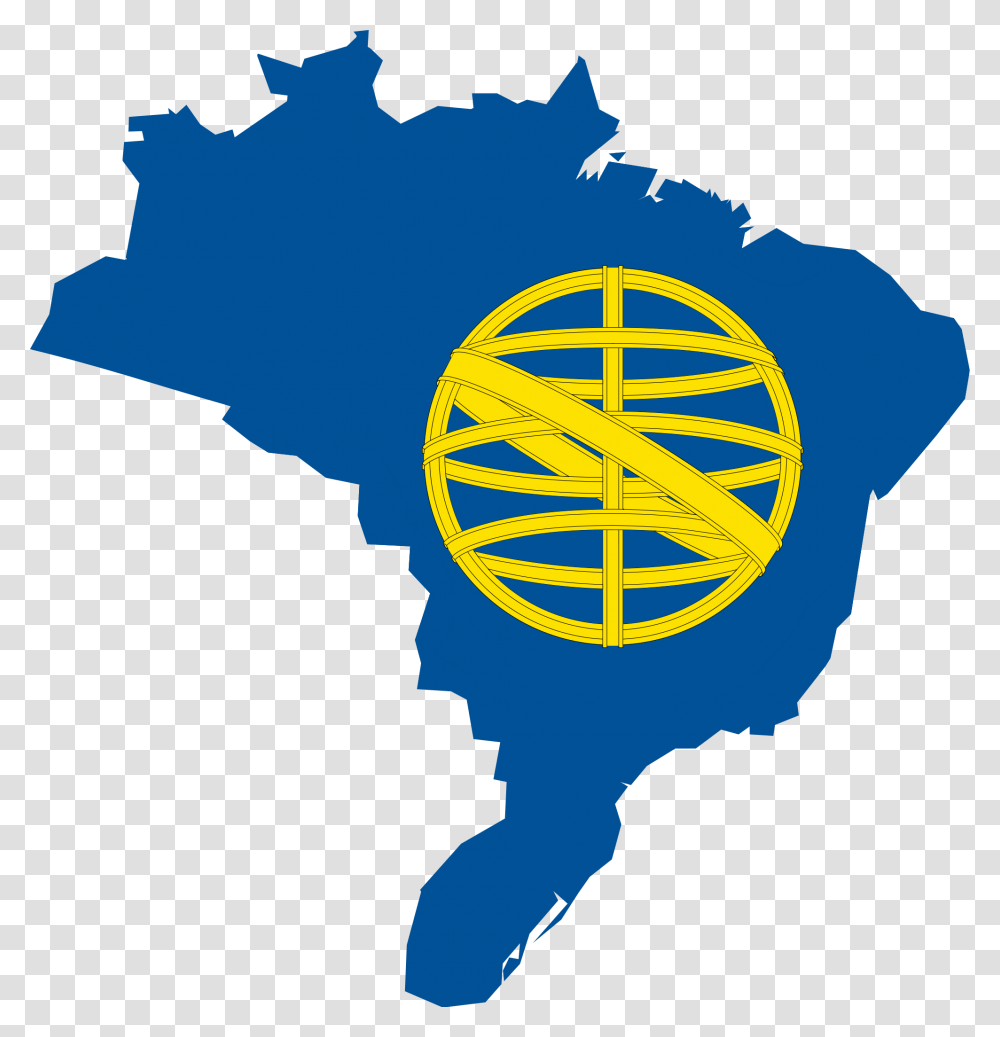 Flag Map Of Kingdom Of Brazil, Sign, Road Sign, Logo Transparent Png