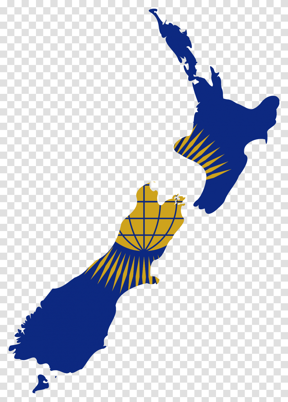 Flag Map Of New Zealand New Zealand Flag With Map, Outdoors, Person, Nature Transparent Png