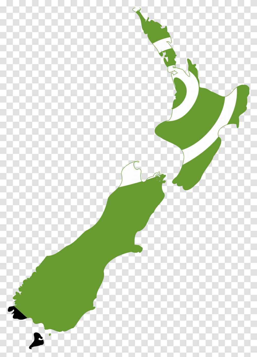 Flag Map Of New Zealand New Zealand Map Vector, Silhouette, Person, Human, Injection Transparent Png
