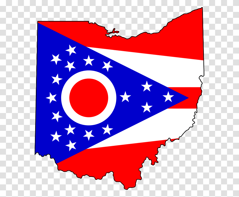 Flag Map Of Ohio, Person, Human, Star Symbol Transparent Png