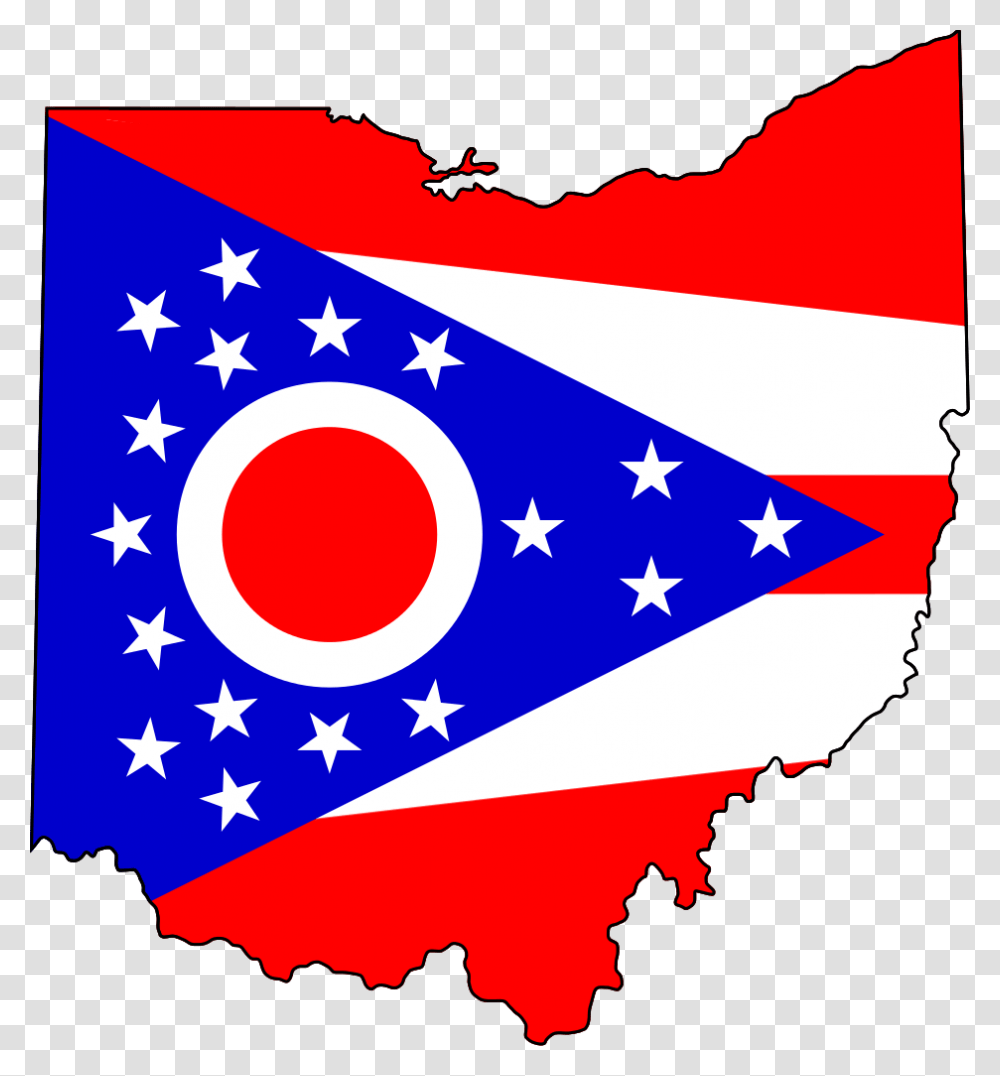 Flag Map Of Ohio, Person, Human, Star Symbol Transparent Png