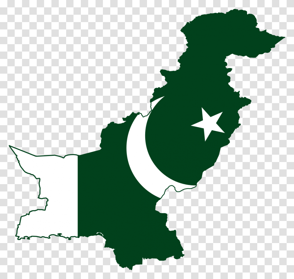 Flag Map Of Pakistan, Person, Green Transparent Png