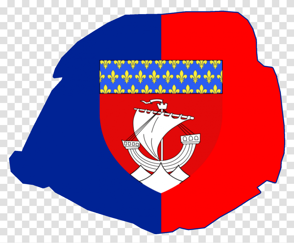 Flag Map Of Paris, Armor, Logo, Trademark Transparent Png