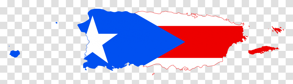 Flag Map Of Puerto Rico, Outdoors, Nature Transparent Png