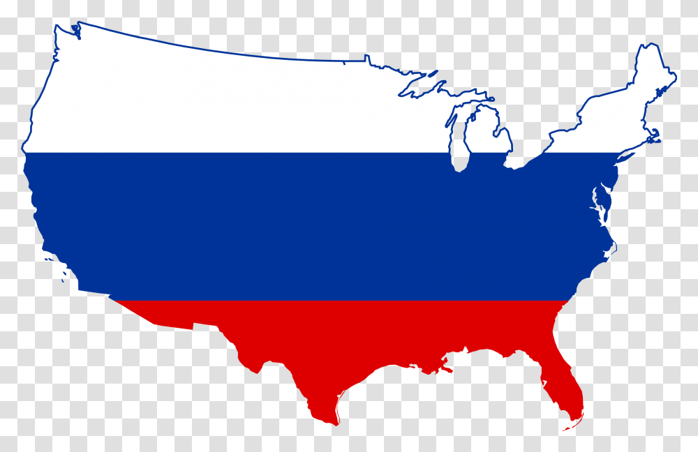 Flag Map Of Russia Usa, Person, Outdoors, Silhouette, Nature Transparent Png