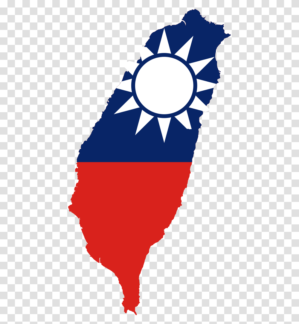 Flag Map Of Taiwan, Logo, Trademark, Person Transparent Png