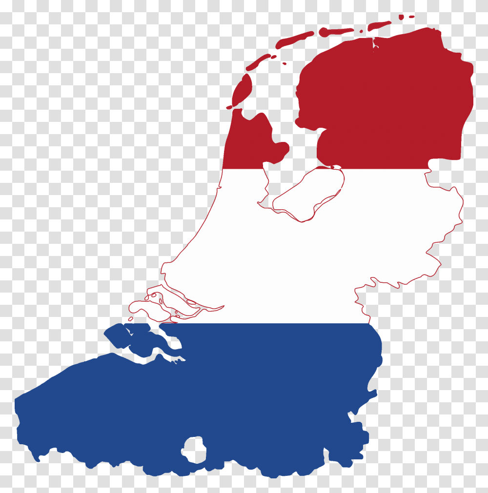 Flag Map Of The Dutch Language, Plot, Silhouette, Person, Diagram Transparent Png