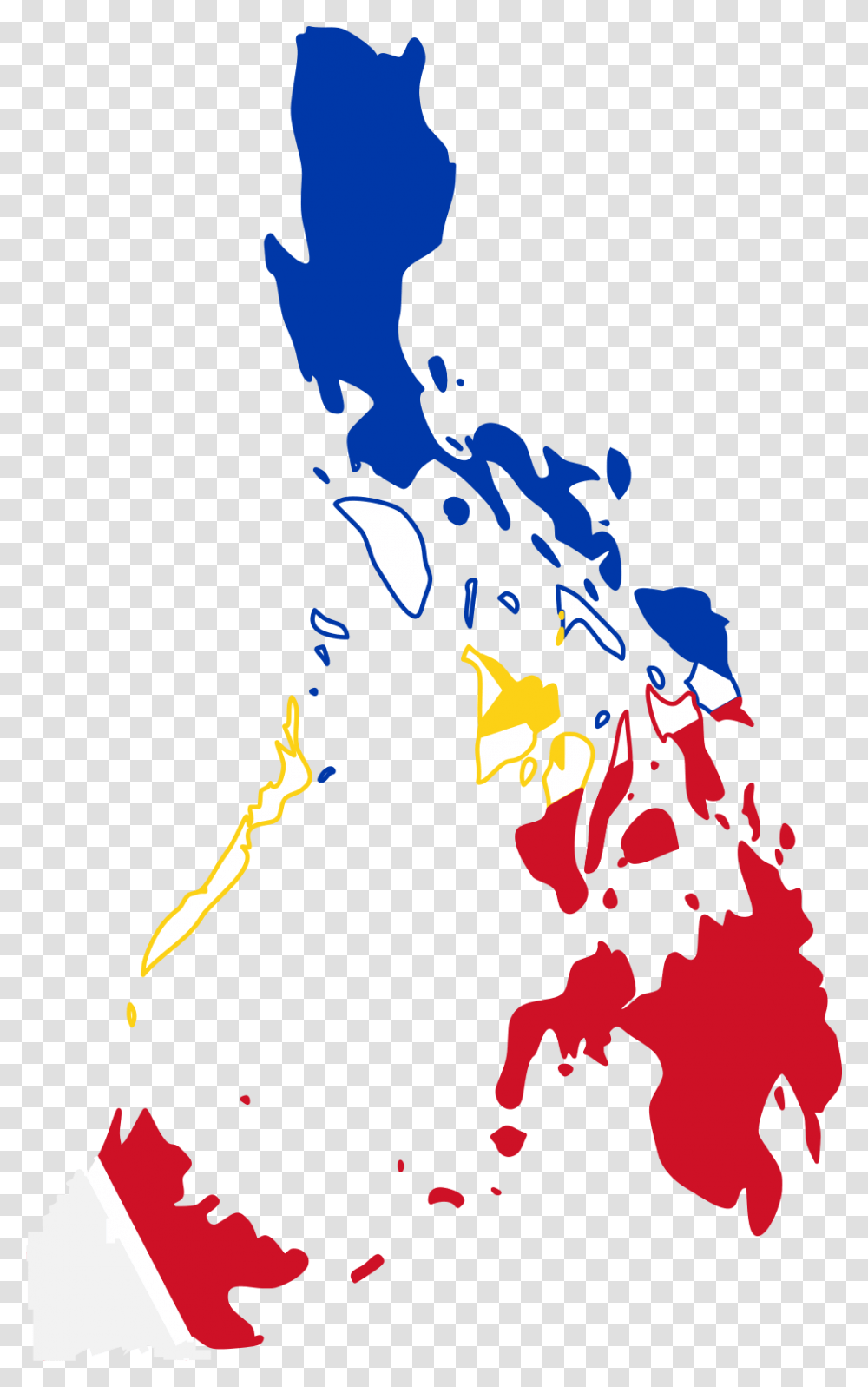 Flag Map Of The Greater Philippines, Poster, Fire Transparent Png