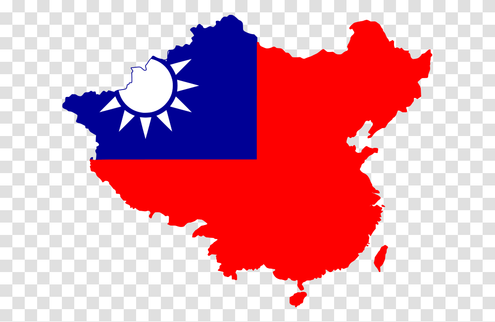 Flag Map Of The Greater Republic Of China, Person Transparent Png