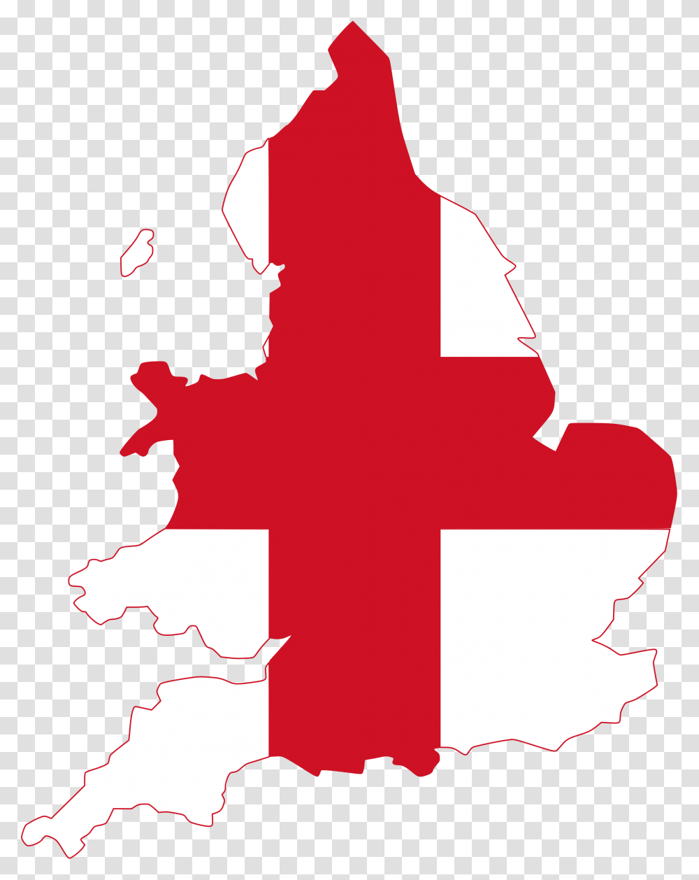 Flag Map Of The Kingdom Of England, Leaf, Plant, Person Transparent Png