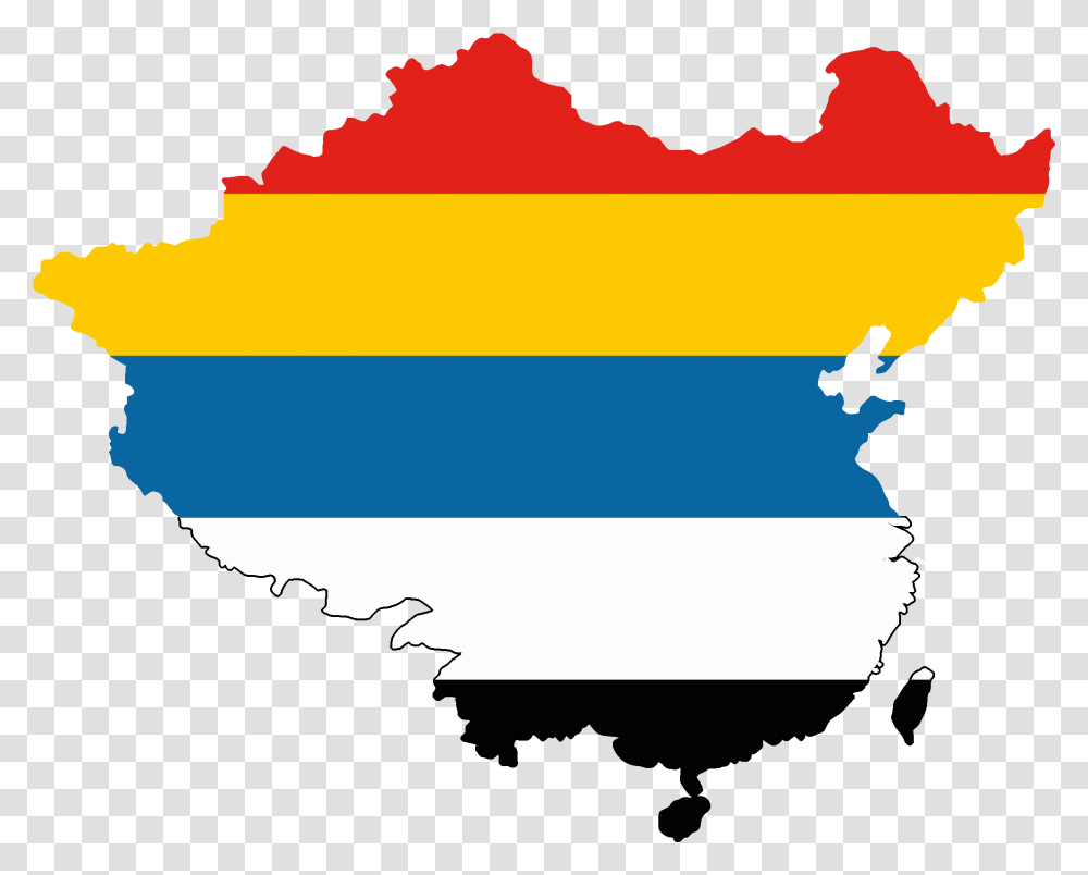 Flag Map Of The Republic Of China Republic Of China Flag Map 