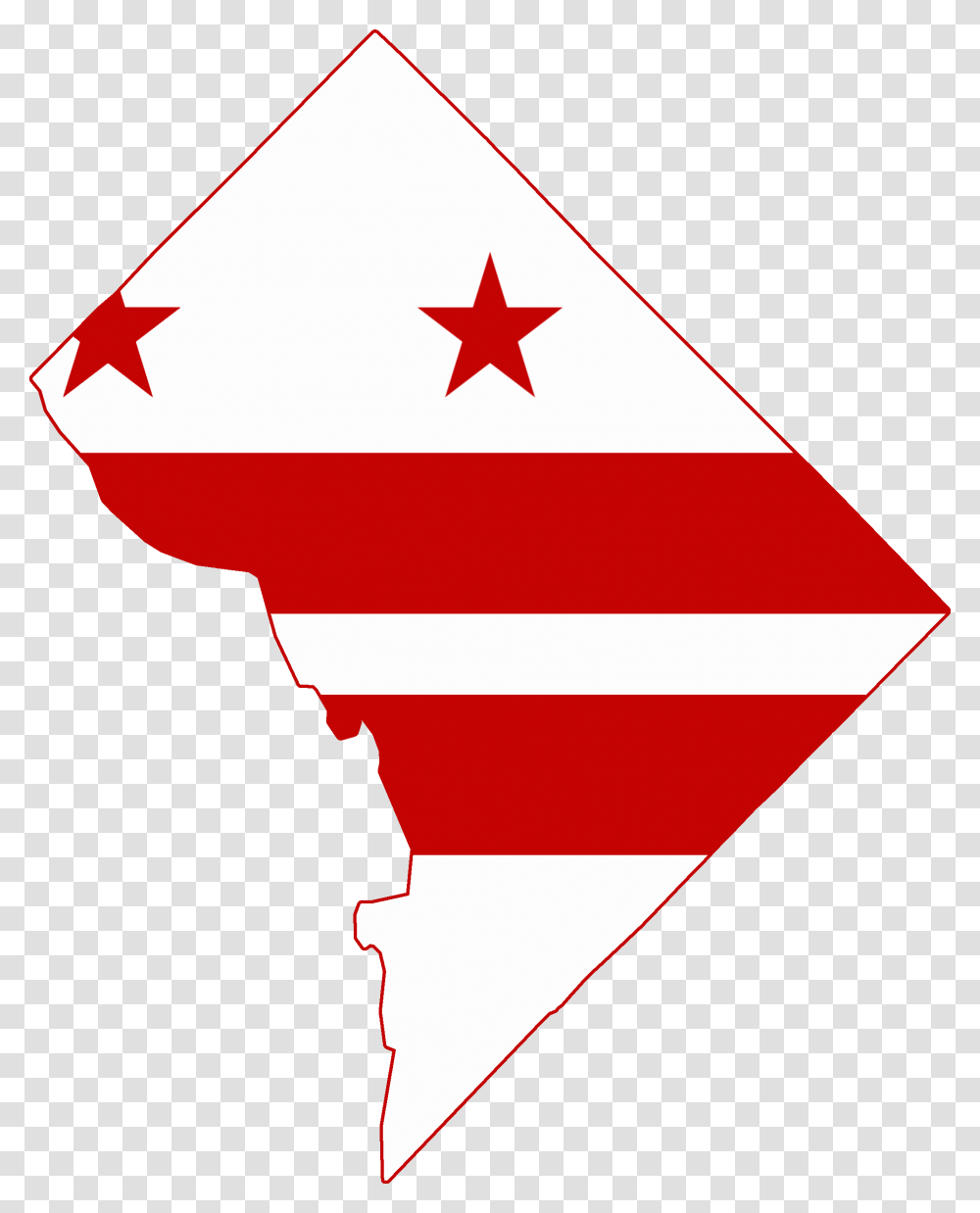 Flag Map Of Washington Dc, Star Symbol, Person, Human Transparent Png