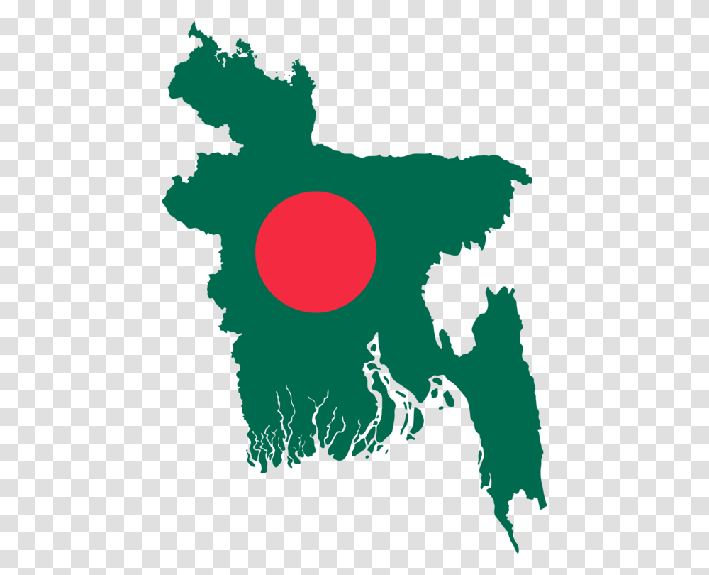 Flag Of Bangladesh National Flag Map, Poster, Advertisement Transparent Png