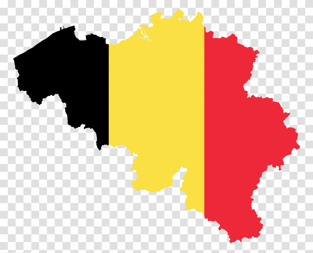 Flag Of Belgium Map National Flag, Plot, People Transparent Png