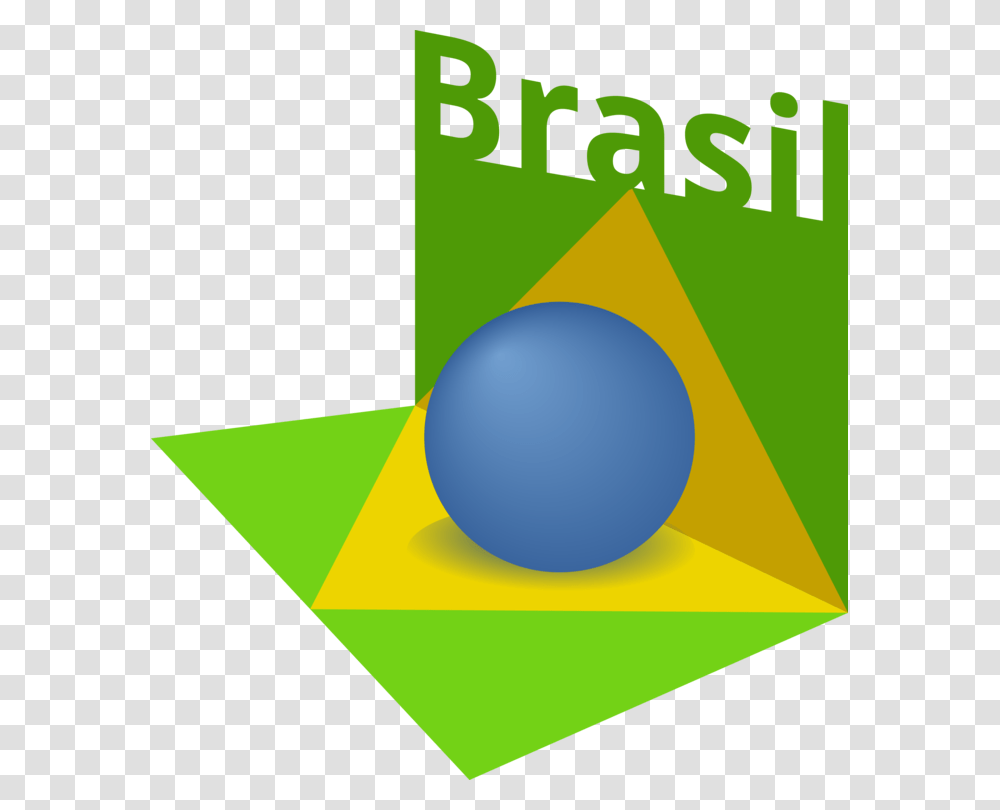 Flag Of Brazil Art Computer Graphics, Triangle, Lighting, Sphere, Traffic Light Transparent Png