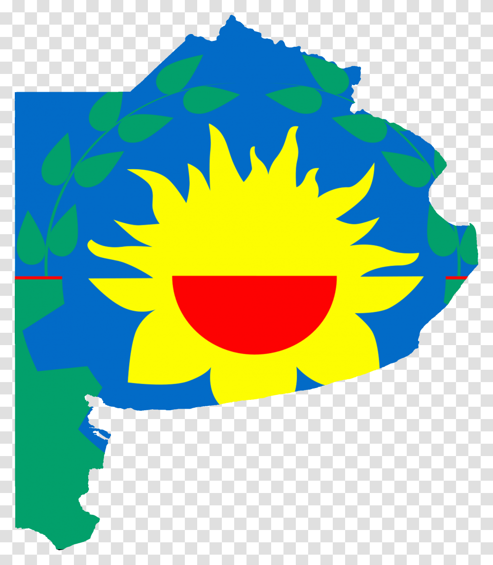 Flag Of Buenos Aires Province Buenos Aires Flag Map, Bowl Transparent Png