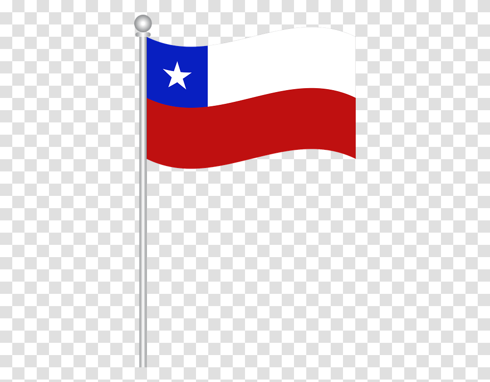 Flag Of Chile Flag Chile World Bandeira Do Chile, American Flag, Electronics Transparent Png