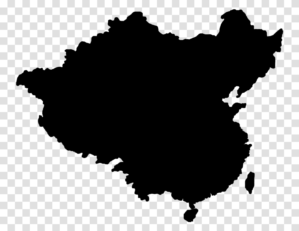 Flag Of China Blank Map China Tour Major Cities In Eastern China, Gray, World Of Warcraft Transparent Png
