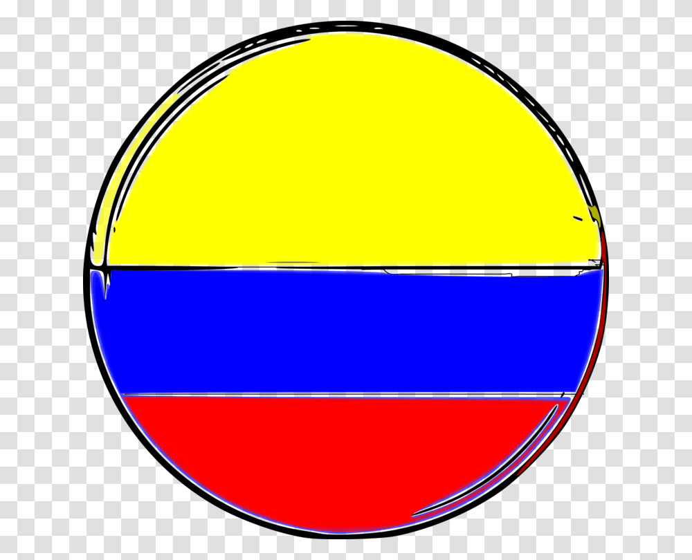 Flag Of Colombia Chiva Bus Symbol, Sphere, Logo, Trademark Transparent Png