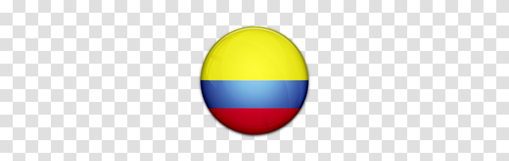 Flag Of Colombia Icon, Sphere, Balloon Transparent Png