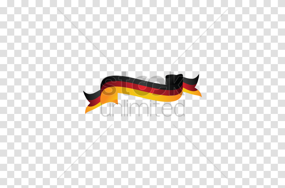 Flag Of Germany Ribbon Vector Image, Bow, Tool, Arrow, Incense Transparent Png