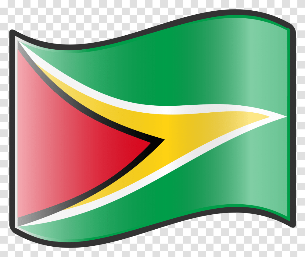 Flag Of Guyana Download Graphic Design, Label Transparent Png
