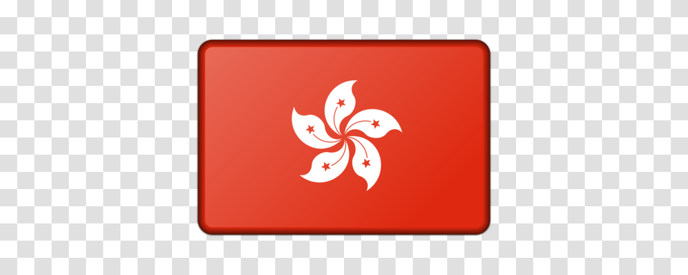 Flag Of Hong Kong National Flag Flag Of China, Plant, Flower, Blossom, Bird Transparent Png