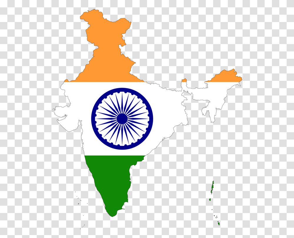 Flag Of India Map National Flag, Silhouette, Person Transparent Png