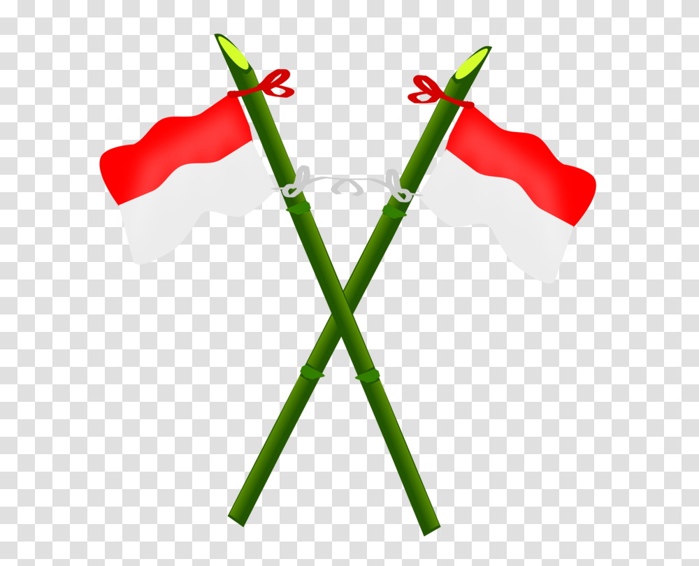 Flag Of Indonesia National Flag Indonesian Language Free, Bow, American Flag, Plant Transparent Png