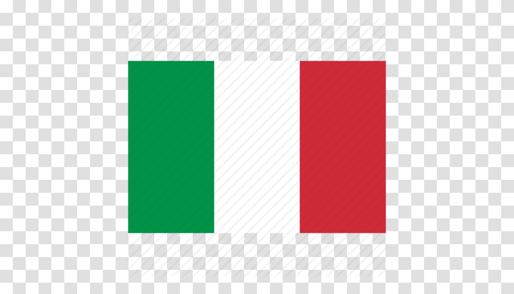 Flag Of Italy Italy Italys Flag Italys Square Flag Icon, Business Card, Paper Transparent Png