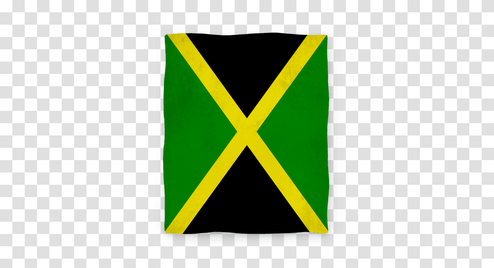 Flag Of Jamaica Blanket Lookhuman, Sign, Road Sign Transparent Png