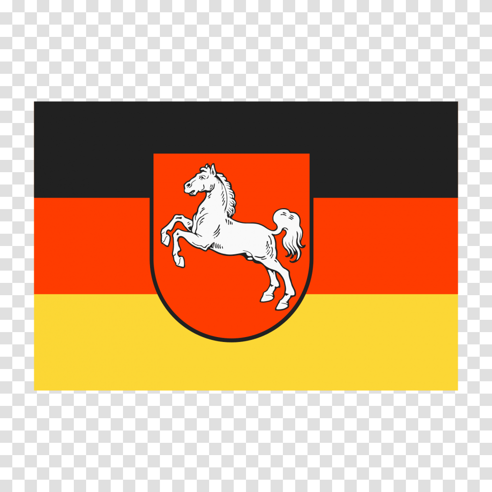 Flag Of Lower Saxony, Logo, Trademark Transparent Png