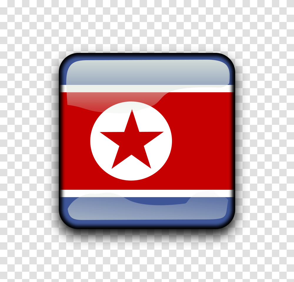 Flag Of North Korea Clip Arts For Web, First Aid, Star Symbol Transparent Png