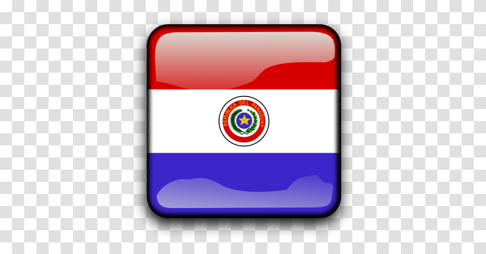 Flag Of Paraguay Clip Arts Paraguay Flag, Label, Logo Transparent Png