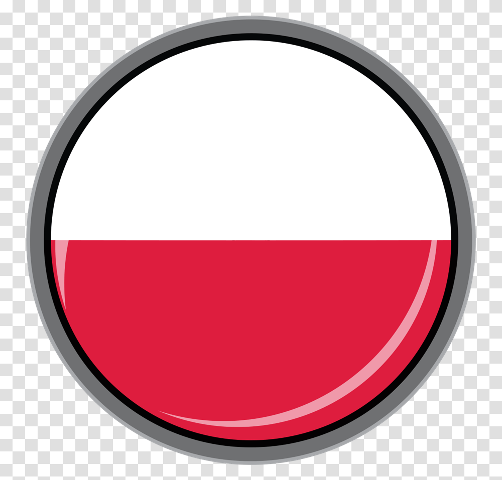 Flag Of Poland Image Circle, Label, Text, Symbol, Logo Transparent Png
