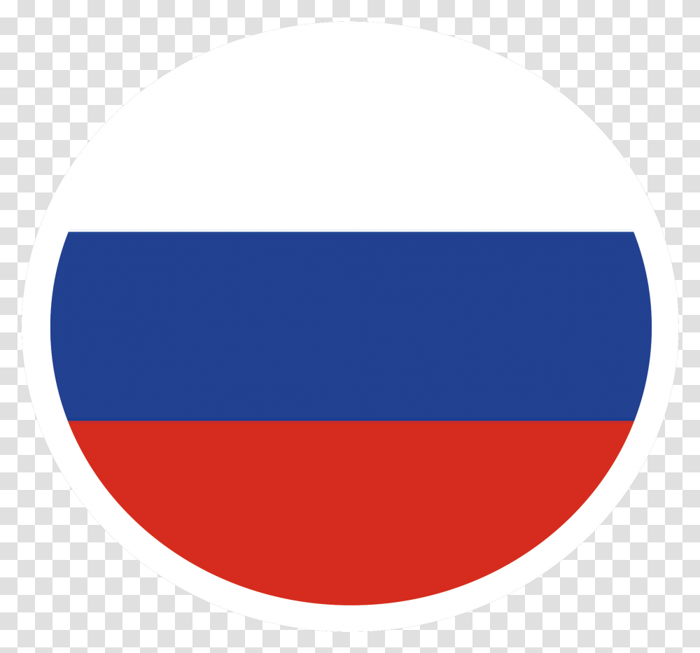 Flag Of Russia South Korea Clip Art Russia Russia Flag Circle, Logo, Symbol, Trademark, Label Transparent Png