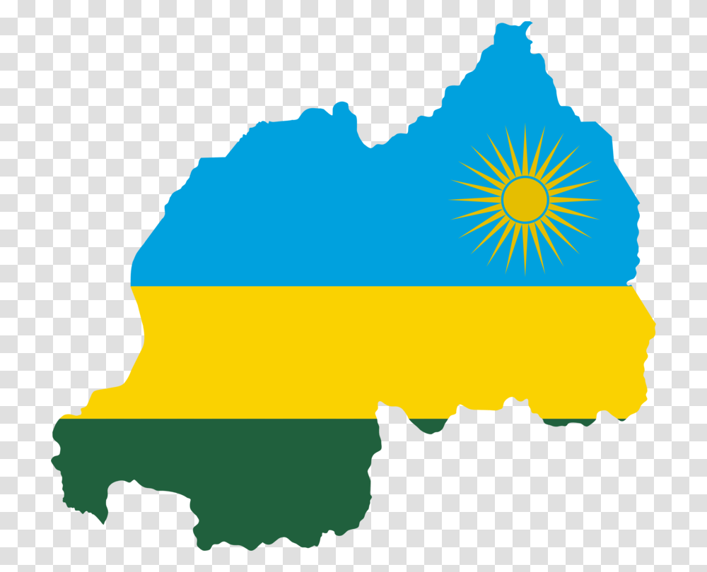 Flag Of Rwanda National Flag Map, Nature, Outdoors, Ice, Snow Transparent Png