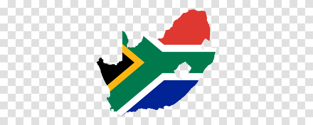 Flag Of South Africa Map Second World War, Poster, Advertisement, Star Symbol Transparent Png