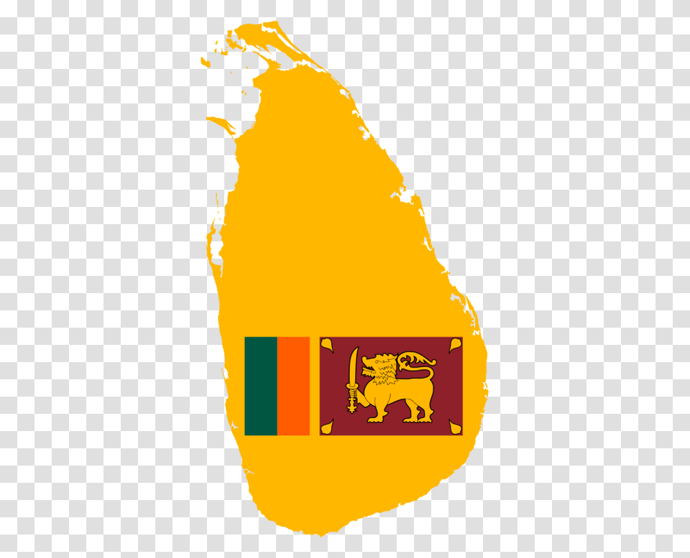 Flag Of Sri Lanka Map National Flag Computer Icons, Poster, Advertisement, Food, Beverage Transparent Png