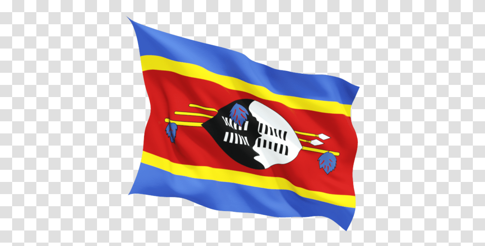 Flag Of Swaziland South Africa Swaziland Border Flag Of Swaziland, American Flag Transparent Png