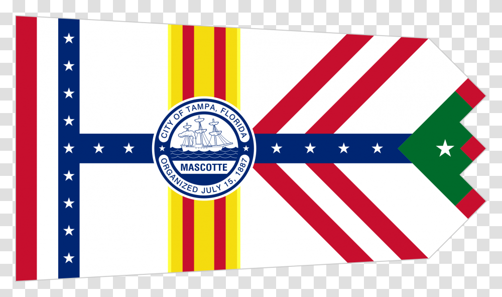 Flag Of Tampa Florida, Logo, Trademark, Label Transparent Png