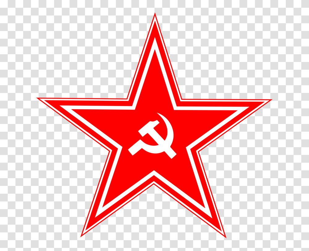 Flag Of The Soviet Union Hammer And Sickle Red Star Communism Free, Cross, Star Symbol Transparent Png