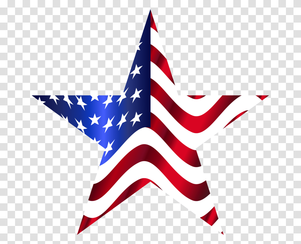Flag Of The United States Five Pointed Star Independence Day Free, Star Symbol, American Flag Transparent Png