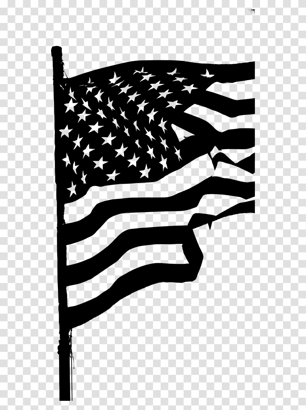 Flag Of The United States, Gray, World Of Warcraft Transparent Png