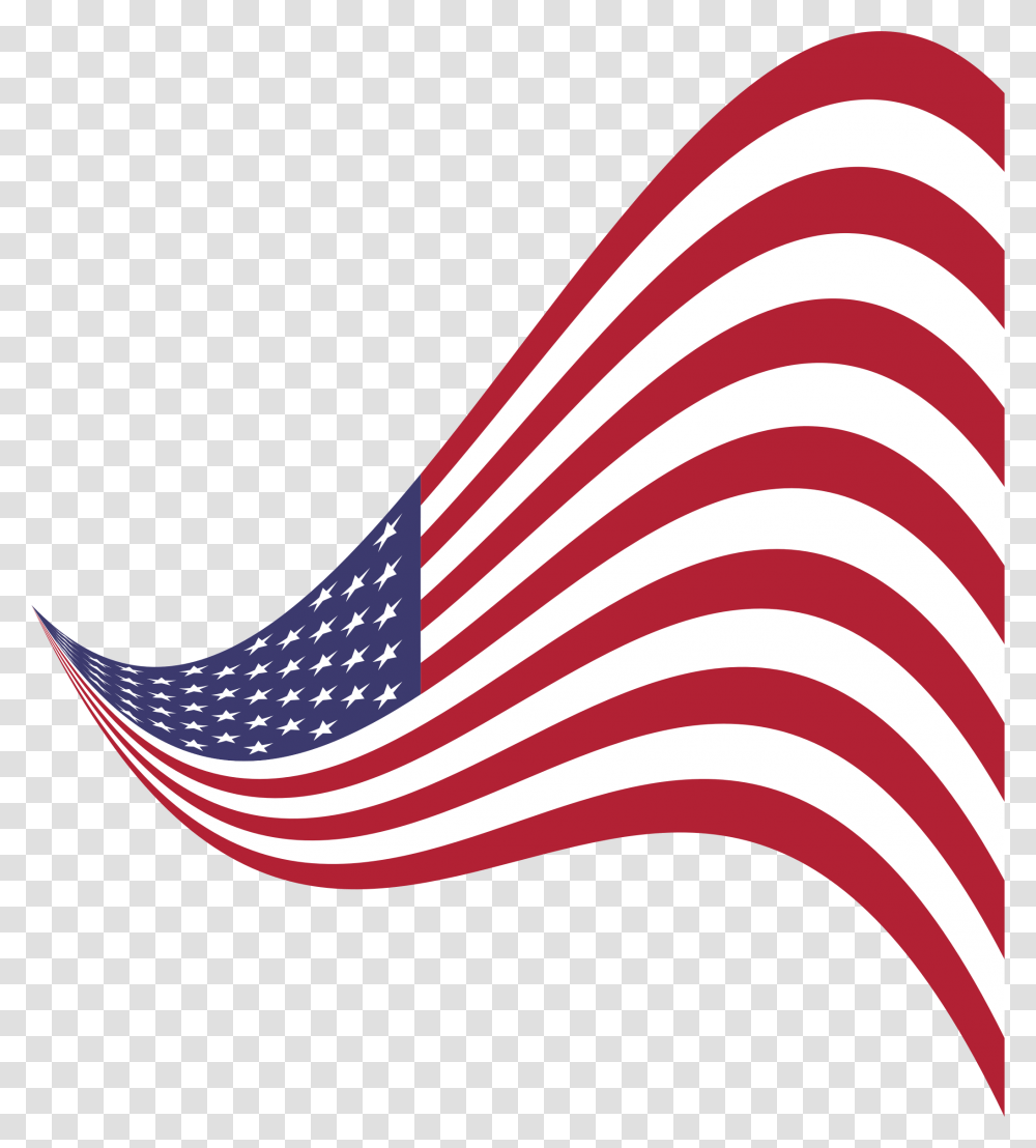 Flag Of The United States Hd Stylized American Flag Free, Logo, Trademark Transparent Png