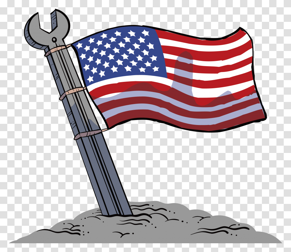Flag Of The United States National Flag American Flag Wrench Transparent Png