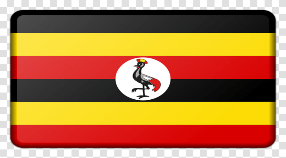 Flag Of Uganda Clipart, Animal, Penguin, Bird, Bicycle Transparent Png